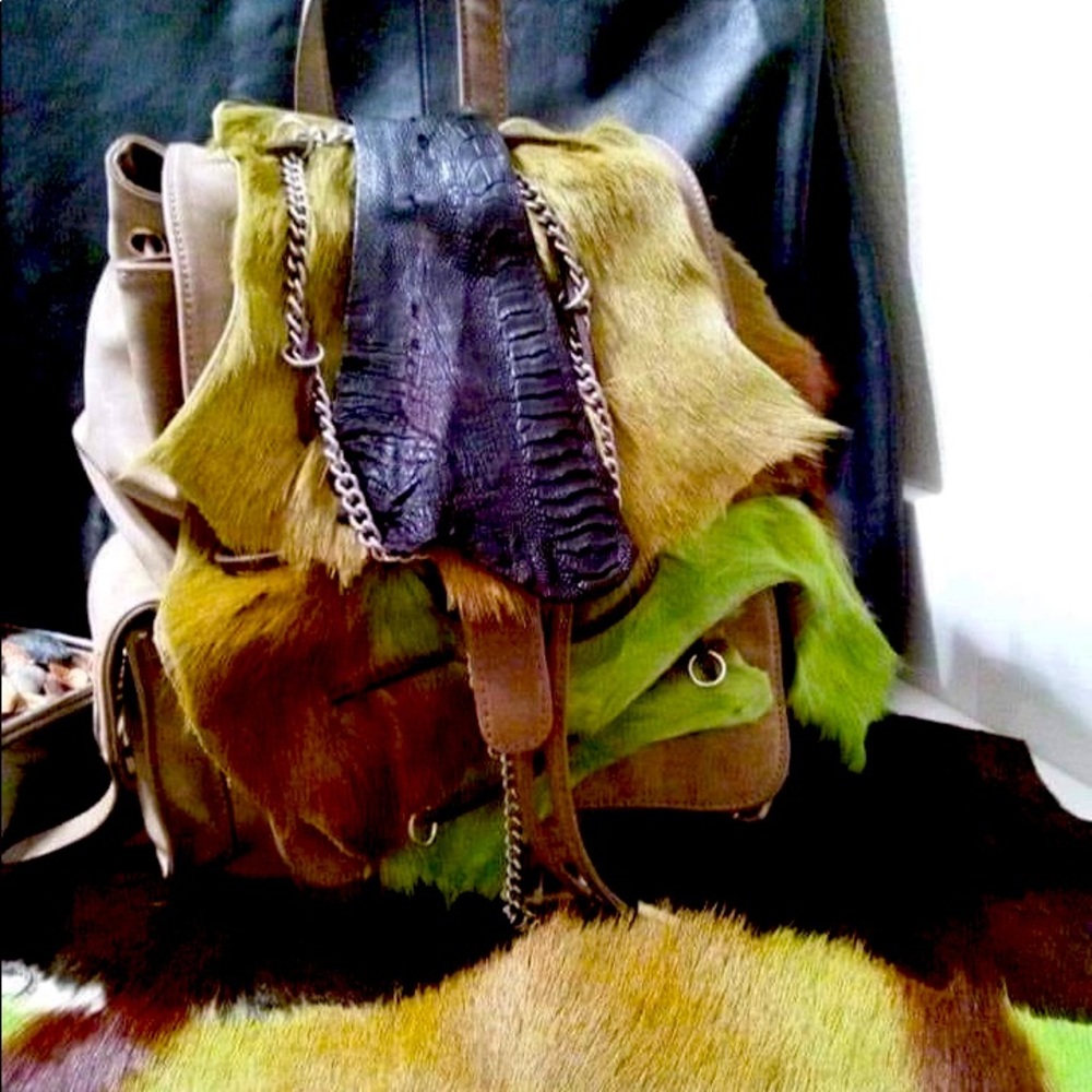 Leather handbags